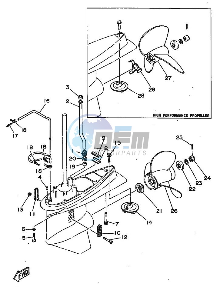 PROPELLER-HOUSING-AND-TRANSMISSION