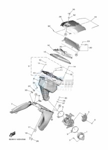 YZ450F (B2WD) drawing INTAKE