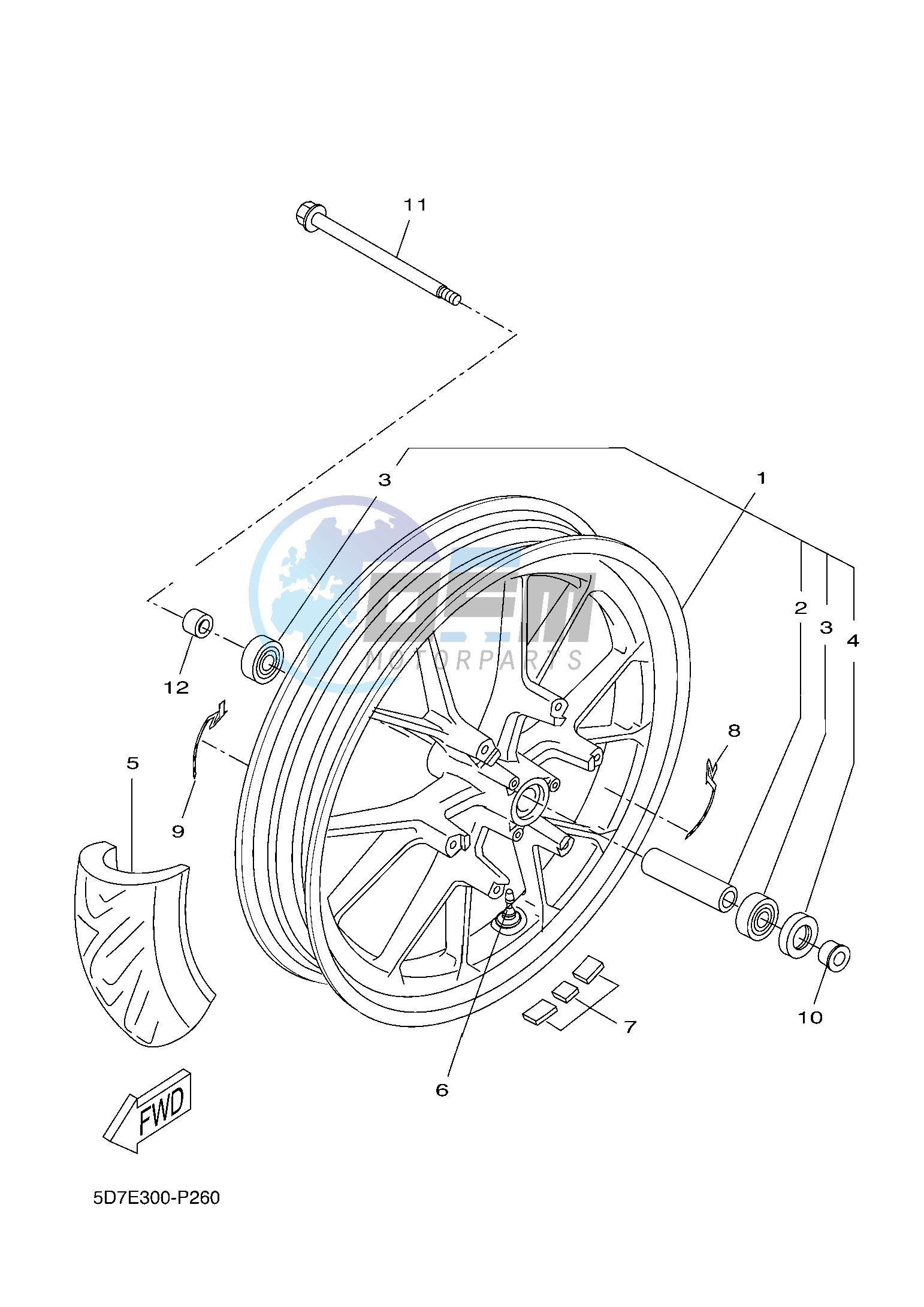 FRONT WHEEL