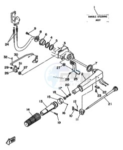 25J drawing STEERING