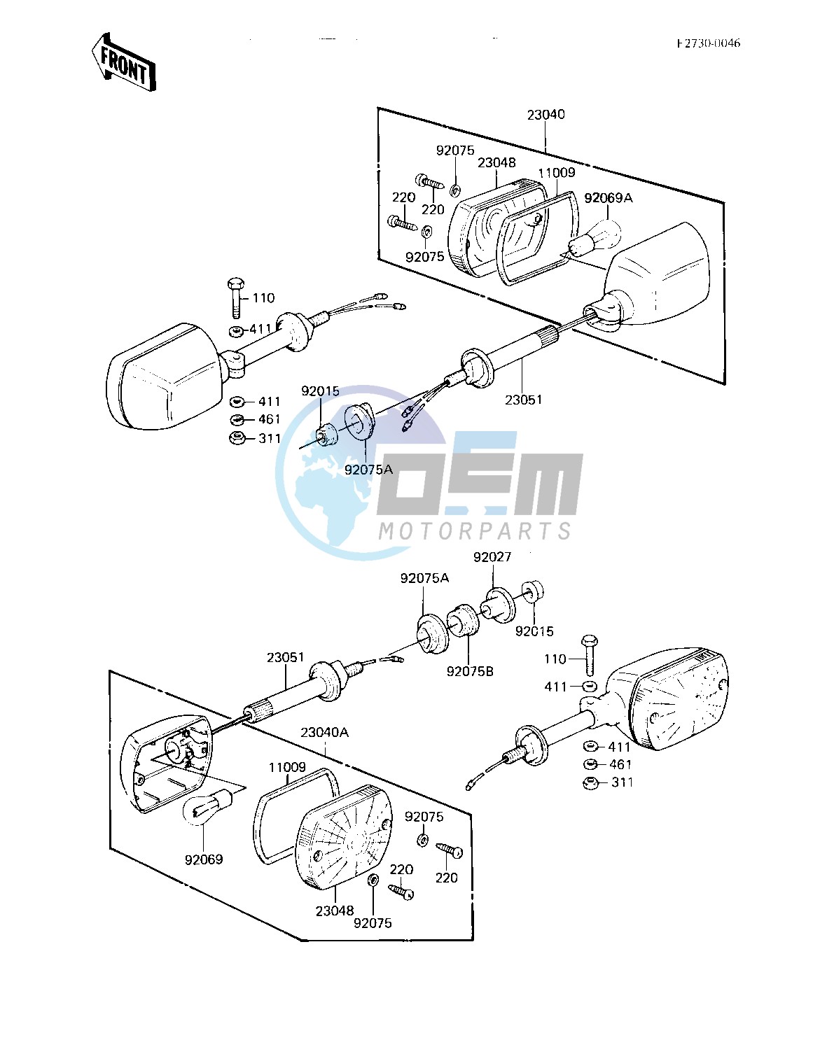 TURN SIGNALS -- 82-83 A3_A4- -