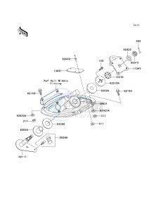 JT 1200 [1200 STX-R] (A1-A2) [1200 STX-R] drawing HANDLE POLE