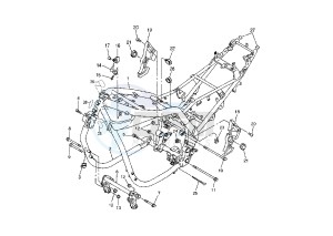 FZS FAZER 1000 drawing FRAME