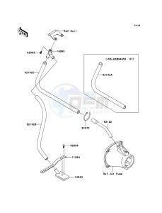 JET SKI ULTRA 250X JT1500B8F FR drawing Bilge System