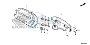 NC750SE NC750S Continue » Europe Direct - (ED) drawing METER