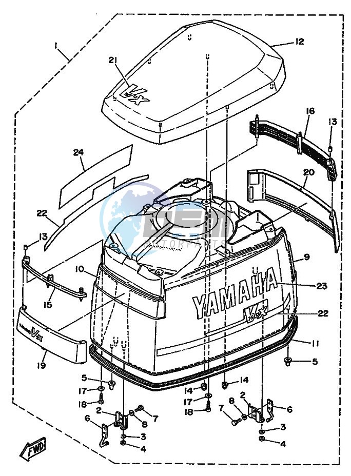 FAIRING-UPPER