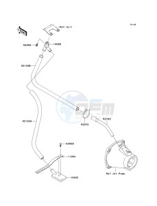 JT 1500 F [ULTRA 260LX] (F9F) F9F drawing BILGE SYSTEM