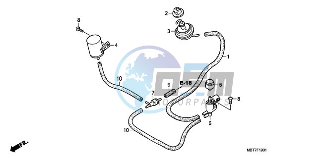 BYPASS CONTROL SOLENOID VALVE