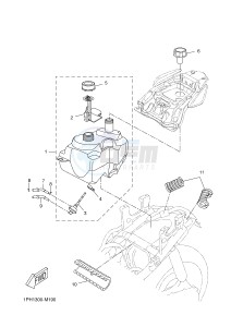 NS50 AEROX (1PH3 1PH3 1PH3) drawing FUEL TANK