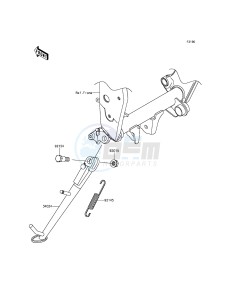 Z800 ZR800CDS UF (UK FA) XX (EU ME A(FRICA) drawing Stand(s)