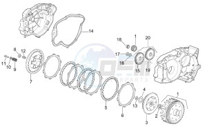 RS 50 Tuono drawing Clutch