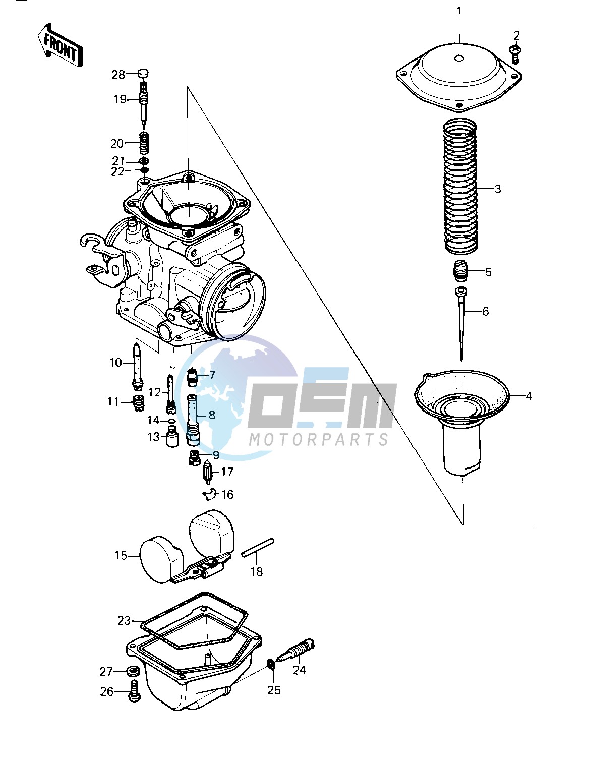 CARBURETOR PARTS -- 80 A1- -