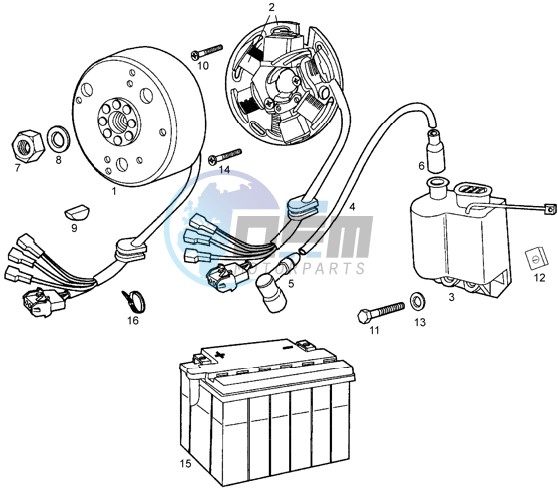 Magneto assembly