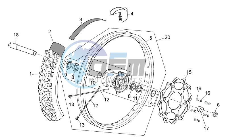 Front wheel I