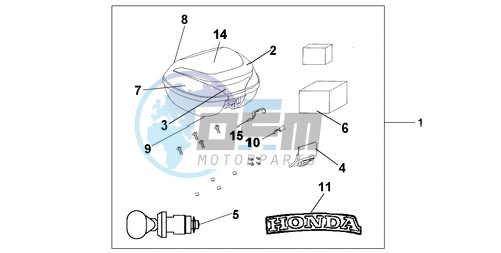 TOP BOX 35 L NH-A48M