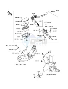 Z750R ABS ZR750PBF FR GB XX (EU ME A(FRICA) drawing Front Master Cylinder