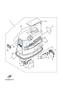 E75BMHDL drawing TOP-COWLING