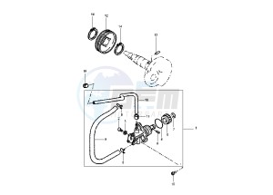 YH WHY 50 drawing OIL PUMP