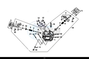 ALLO 50 (25 KM/H) (AJ05WA-NL) (L8-M0) drawing CYLINDER HEAD