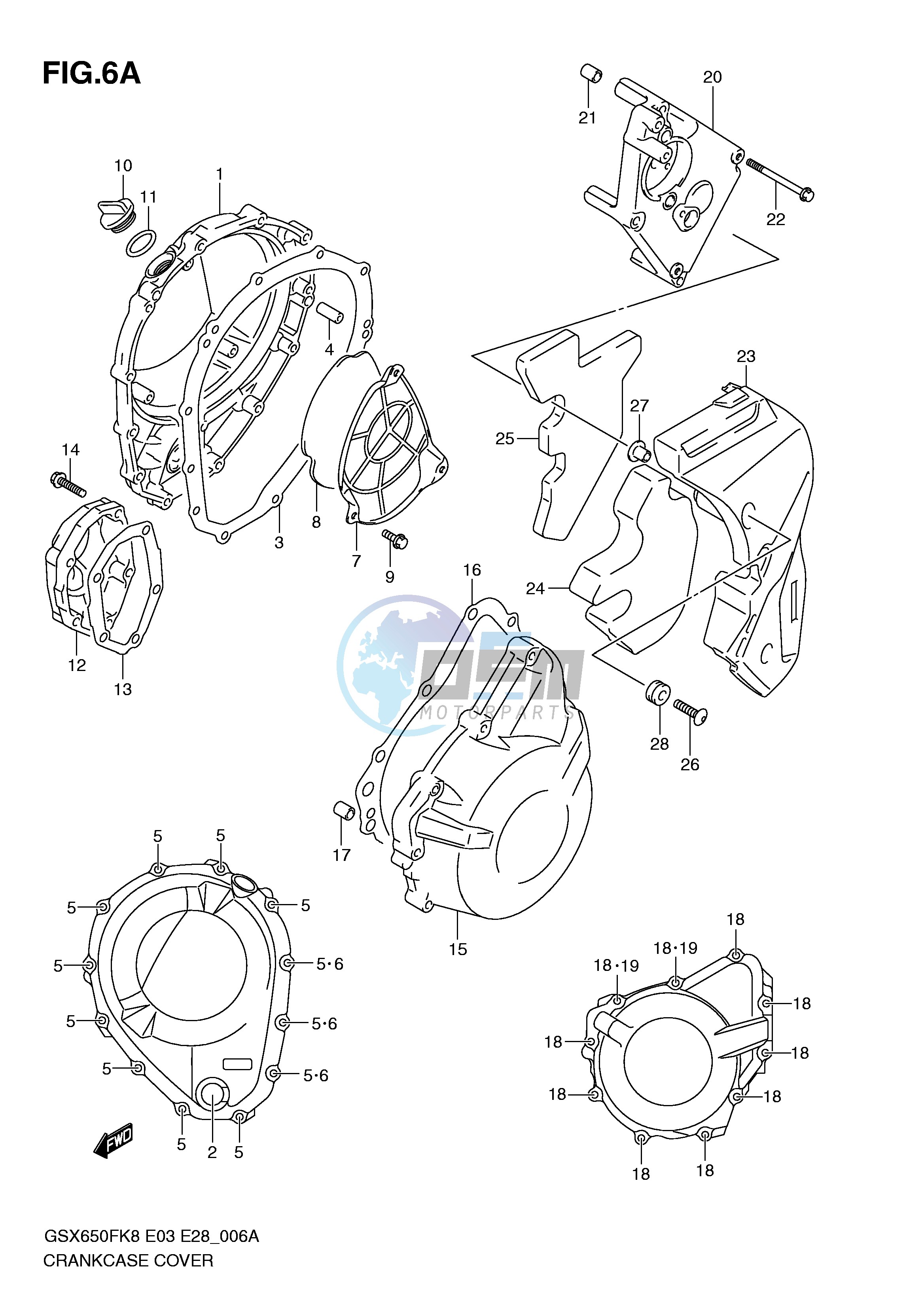 CRANKCASE COVER (MODEL L0)