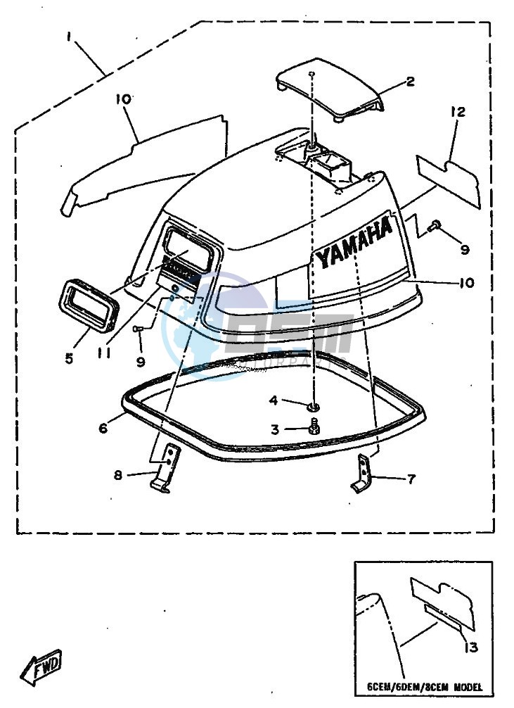 FAIRING-UPPER