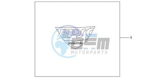 EPSO STICKER FIREBLADE WS