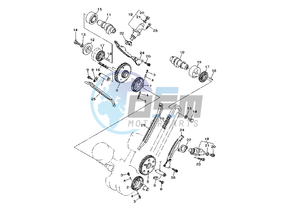 CAMSHAFT -CHAIN