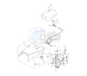 FZ1 1000 drawing SEAT