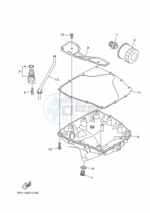 MT-10 SP MTN1000D (BGG1) drawing OIL CLEANER