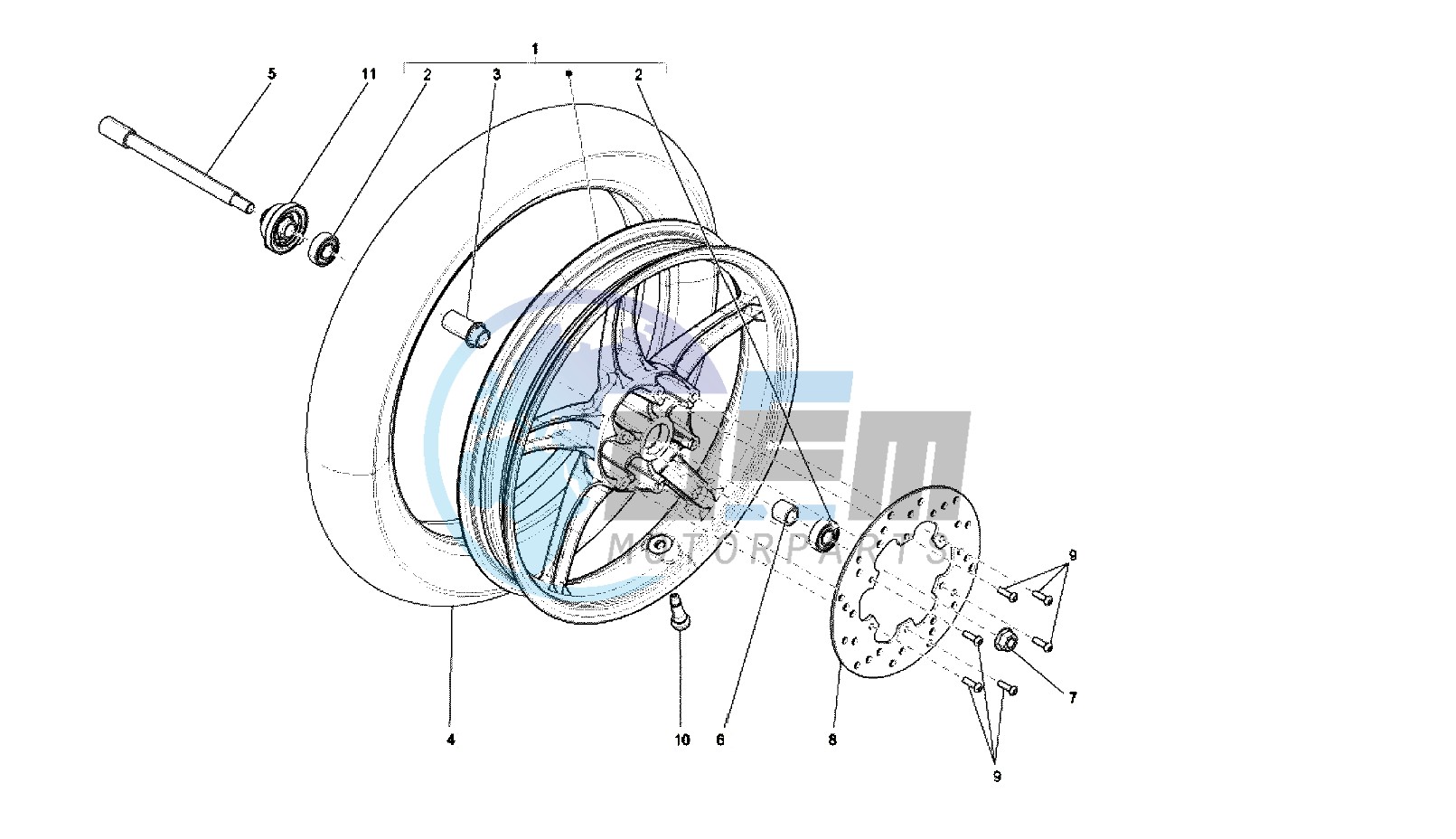 FRONT WHEEL