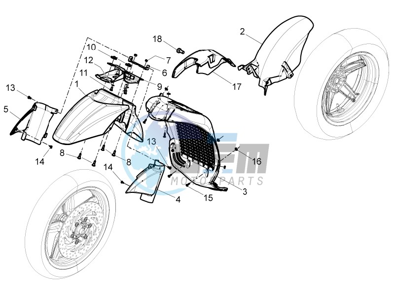 Wheel housing - Mudguard