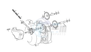 SENDA SM X TREM - 50 CC X TREM EU2 drawing OIL PUMP