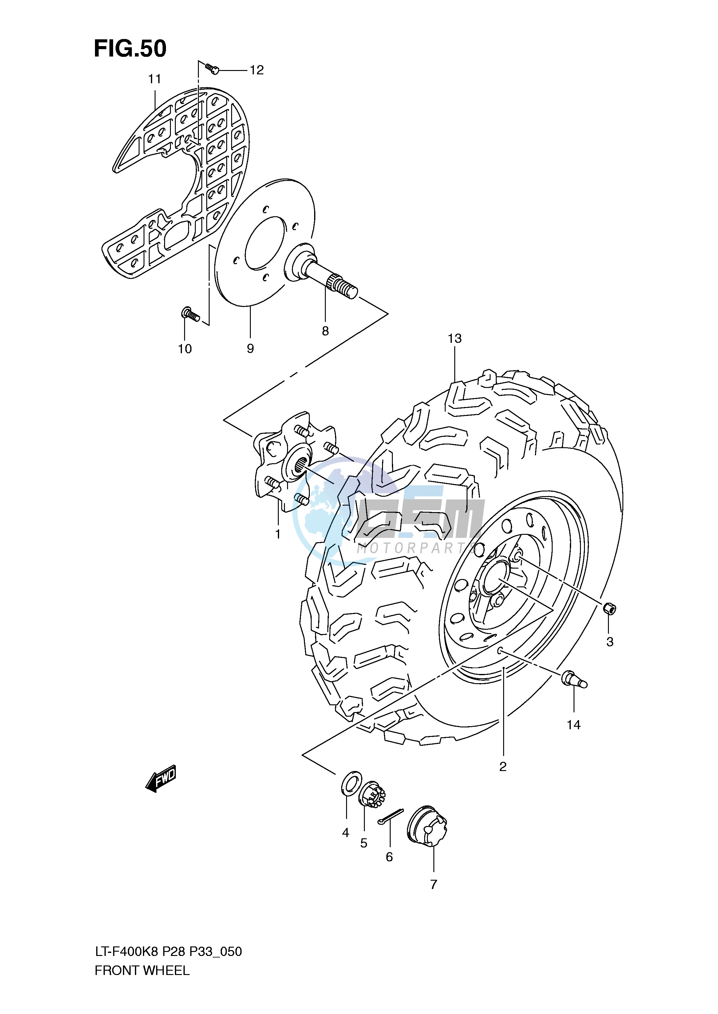 FRONT WHEEL