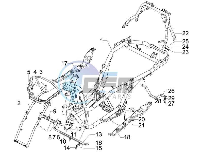 Frame bodywork