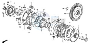 C50S drawing CLUTCH