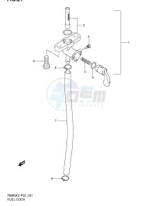 RM85 (P2) drawing FUEL COCK