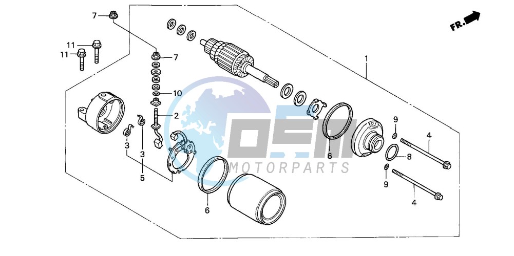 STARTING MOTOR