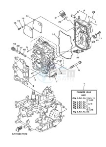 F15CMHS drawing CYLINDER--CRANKCASE-2