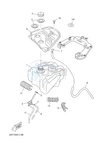 YN50 OVETTO (2APE) drawing FUEL TANK