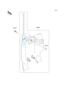 KX 125 L (L4) drawing ACCESSORY