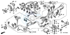 CB600F39 Spain - (SP / ST 25K) drawing WIRE HARNESS