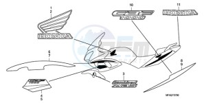 CBF1000A UK - (E / MKH) drawing STRIPE/MARK