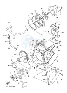 WR450F (1DX3) drawing INTAKE