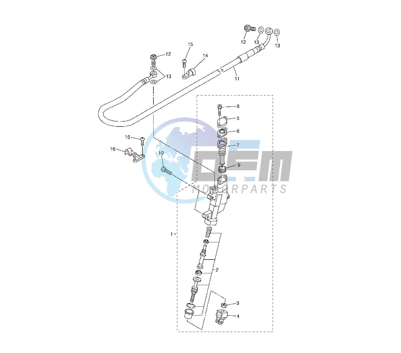 REAR MASTER CYLINDER