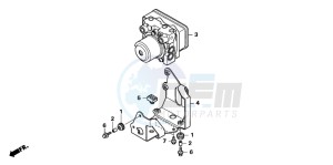 NT700V drawing ABS MODULATOR