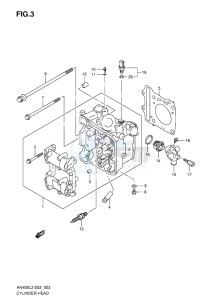 AN400Z ABS BURGMAN EU-UK drawing CYLINDER HEAD