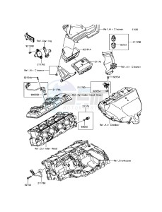 NINJA H2R ZX1000YHF EU drawing Fuel Injection