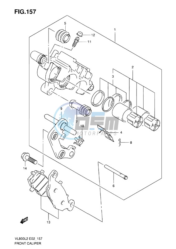 FRONT CALIPER