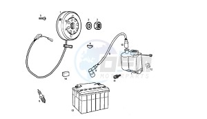 SENDA SM DRD RACING - 50 CC 2T EURO2 drawing GENERATOR