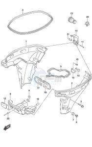 DF 20A drawing Side Cover - Remote Control